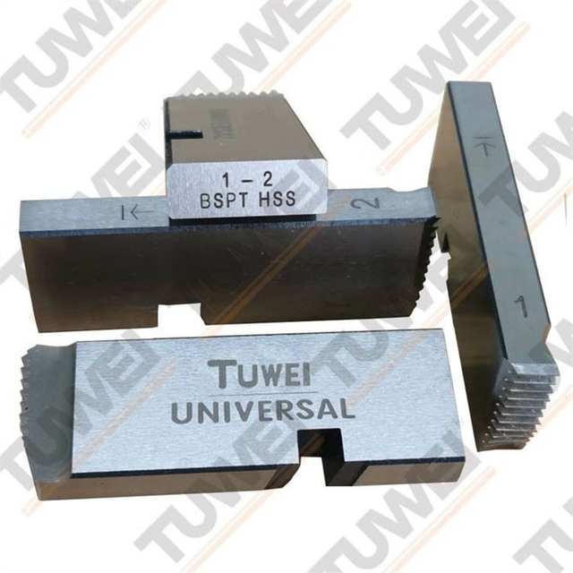 Matrices de coupe de filetage de tuyau